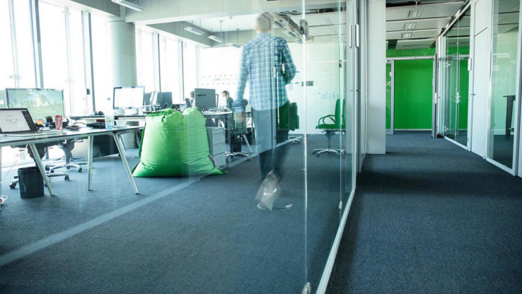 sovanta Büro Heidelberg Flur